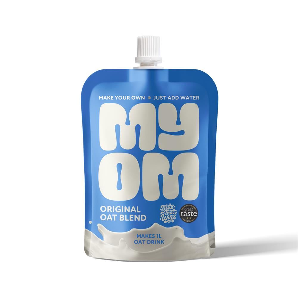 MYOM Original Oat Drink Premix 130g Pouch - 8 Pack