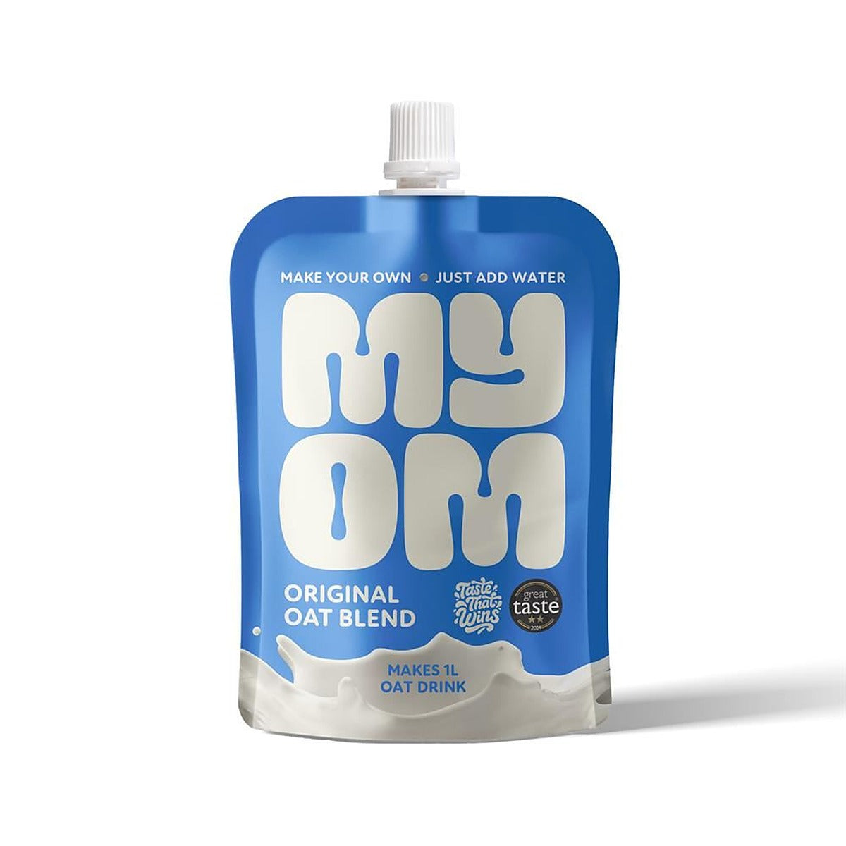 MYOM Original Oat Drink Premix 130g Pouch - 8 Pack