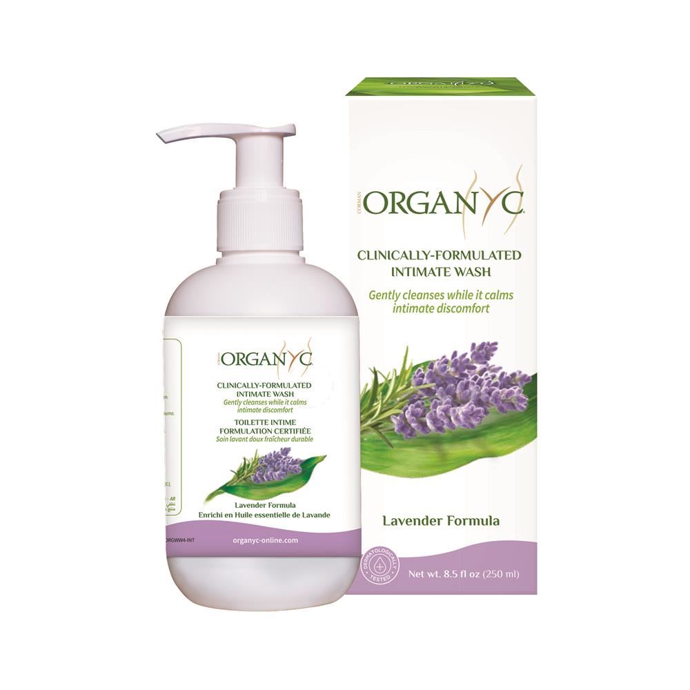 Organyc Intimate Wash with Lavender 250ml