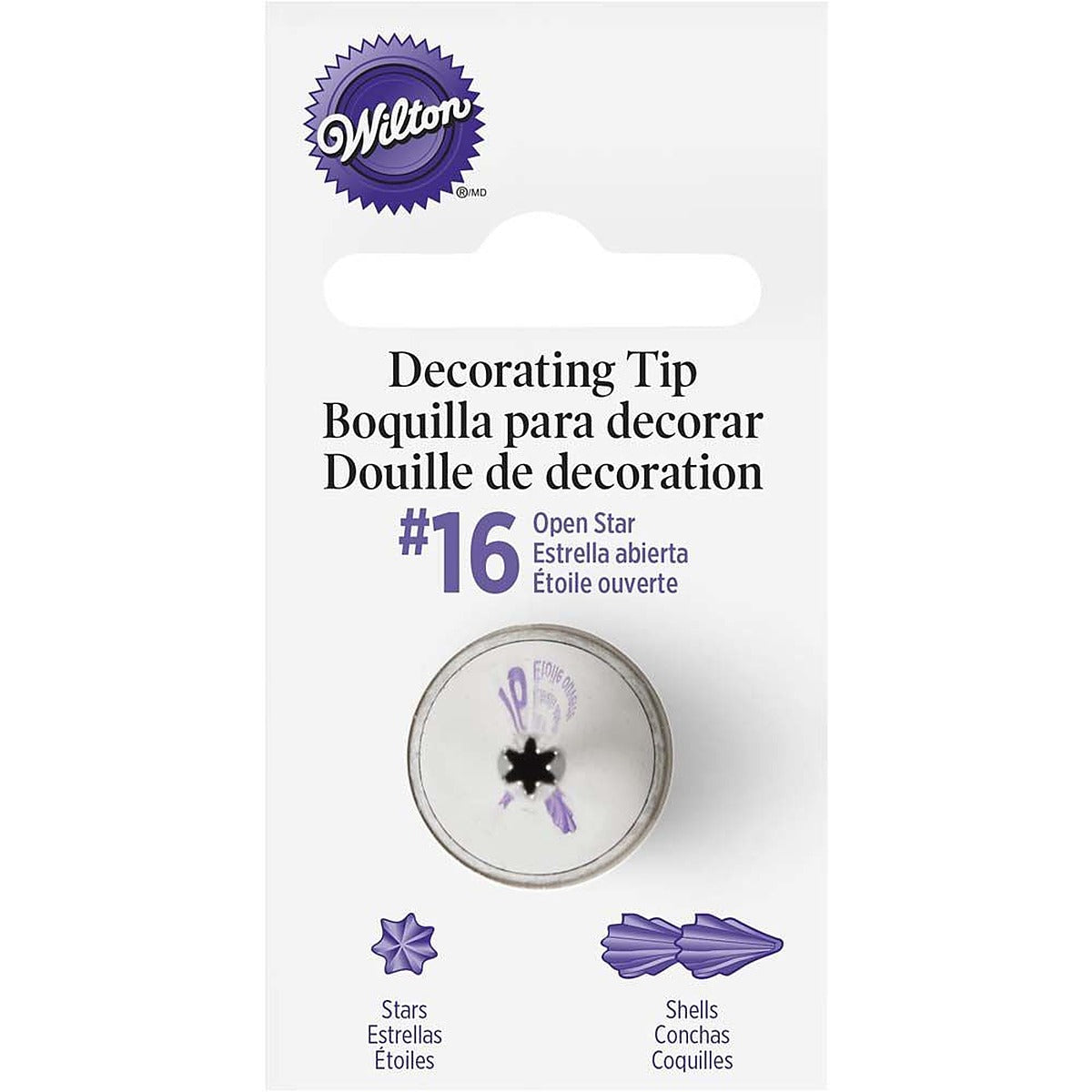 Wilton Open Star Cake Decorating Nozzle Icing Tips - image 5