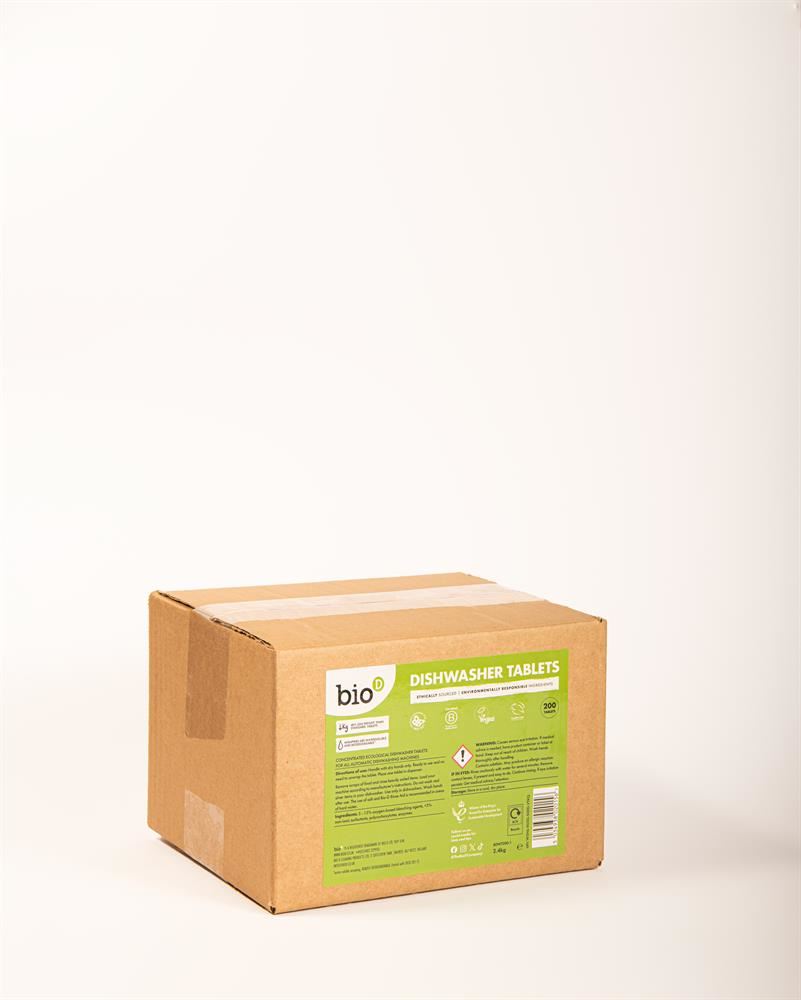 Bio-D Dishwasher Tablets - Bulk Pack 200 Tablets