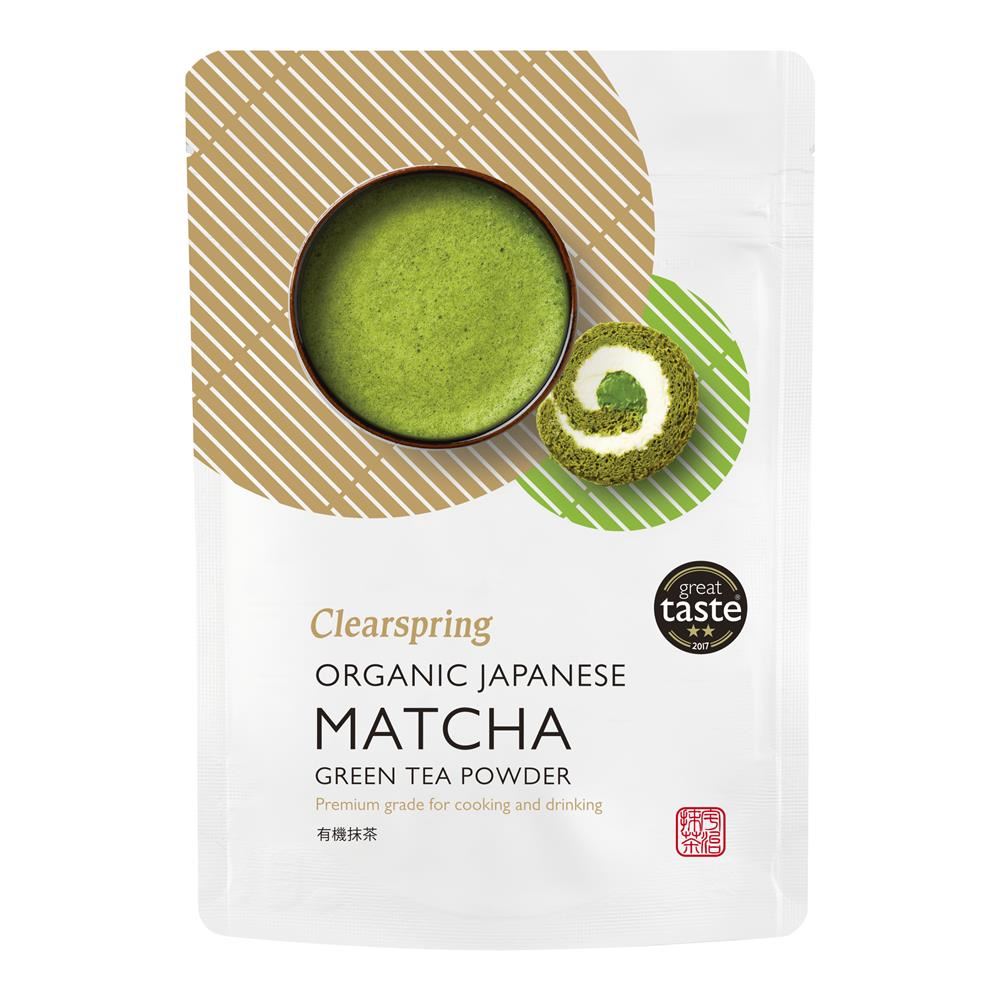 Clearspring Organic Japanese Matcha Green Tea Powder (Premium Grade) 100g