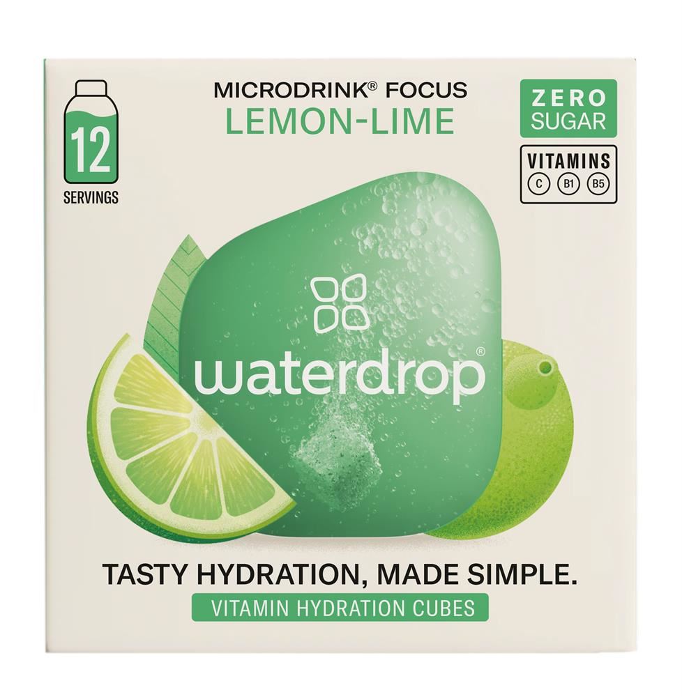 Waterdrop Lemon Lime Microdrink - Hydration Cubes 12 capsules