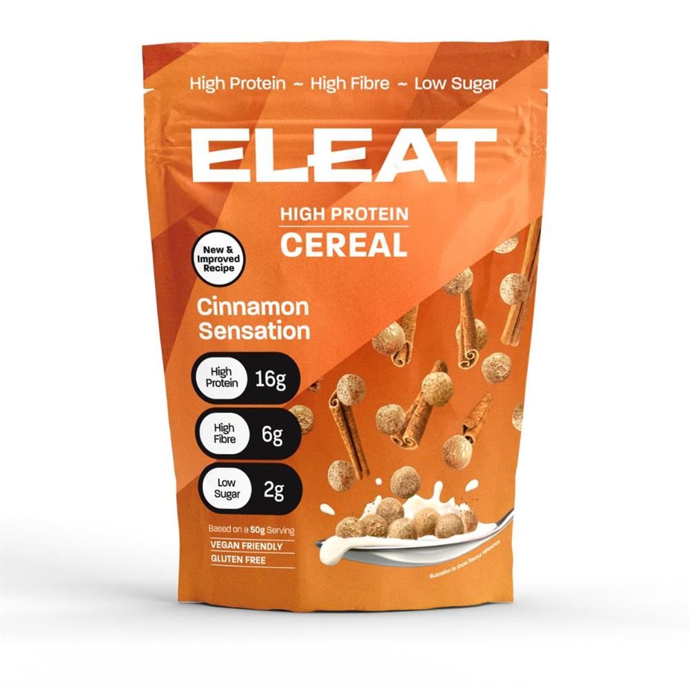 ELEAT Cinnamon Sensation High Protein Cereal - 250g Pouch