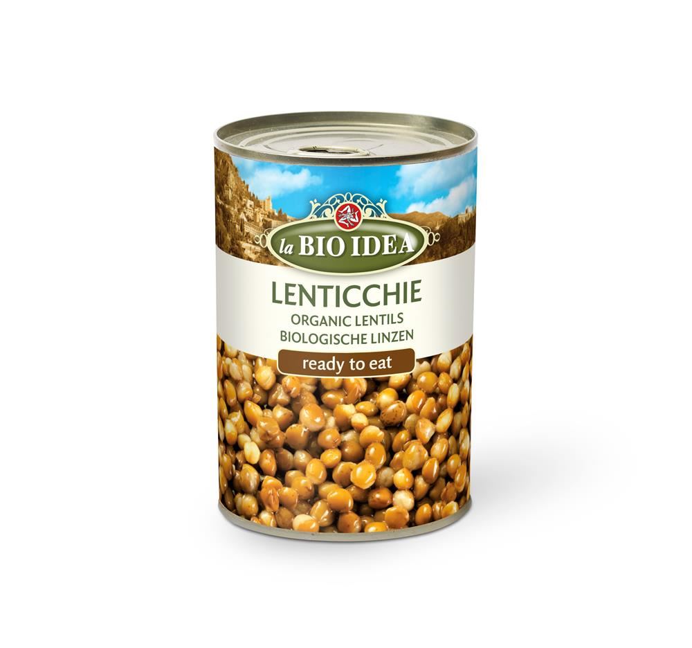 La Bio Idea Organic Lentils 400g Tin