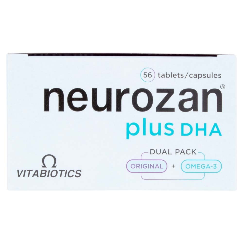 Vitabiotics Neurozan Plus Omega-3 - 28 Tablets + 28 Capsules