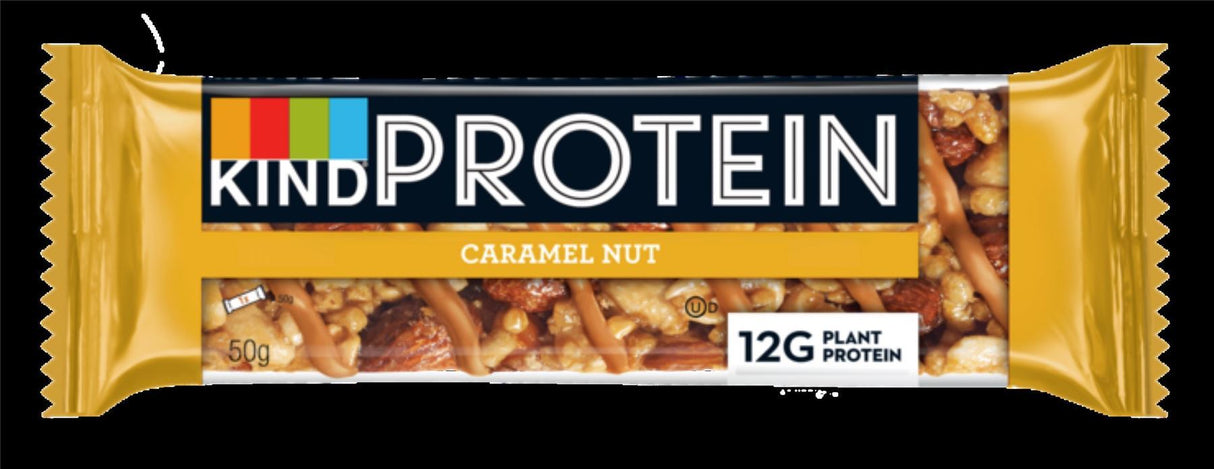Kind Protein Caramel Nut Bar 50g - 12 Pack