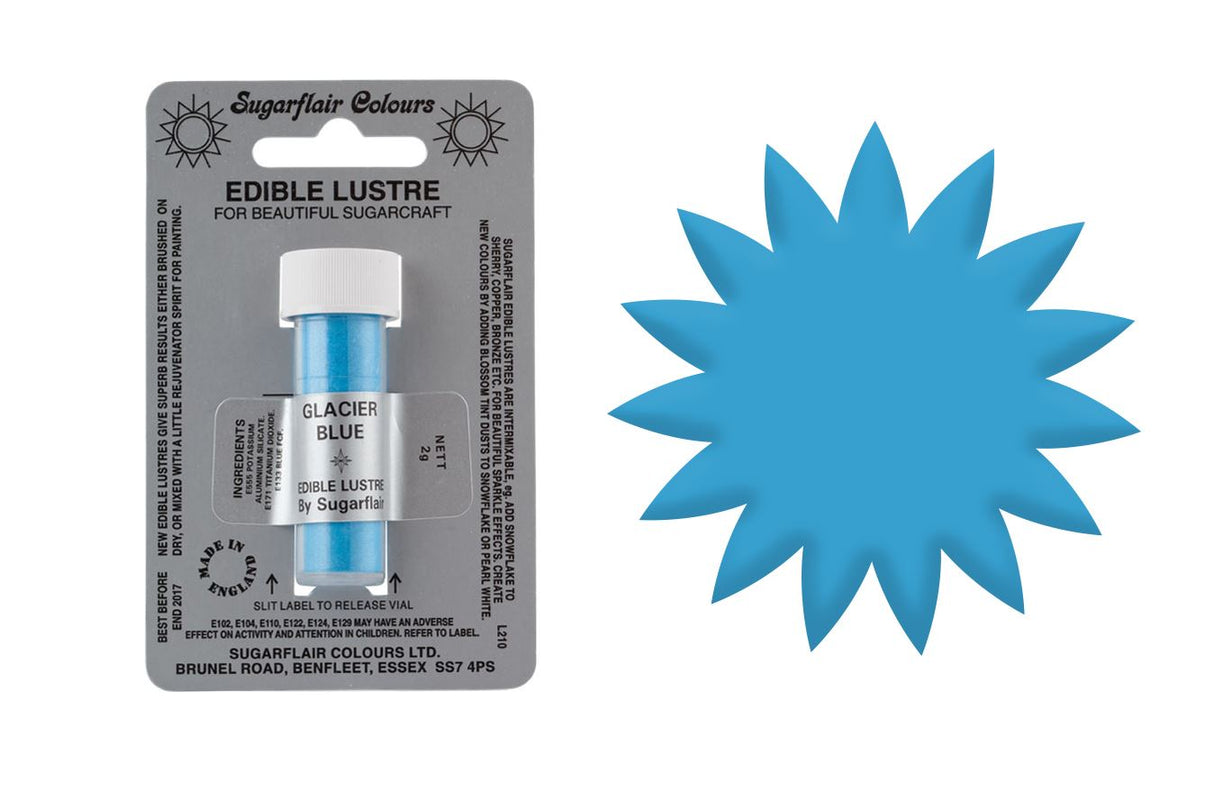 Sugarflair Edible Lustre - 2g All Shades