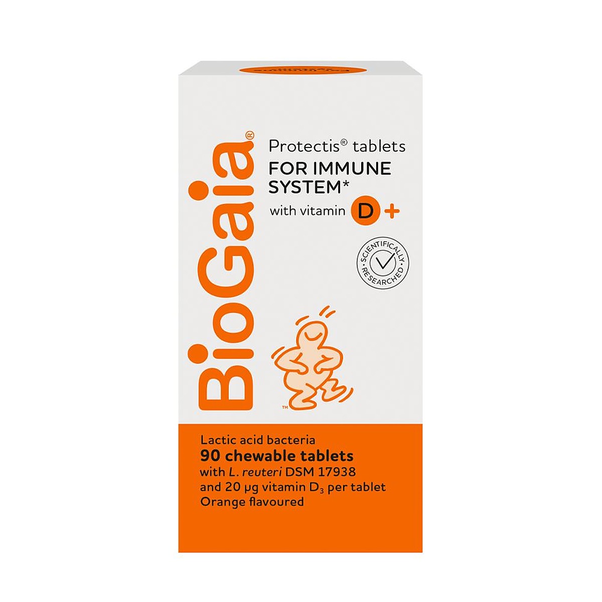 BioGaia Protectis Vit D3 20ug Tablets 90's
