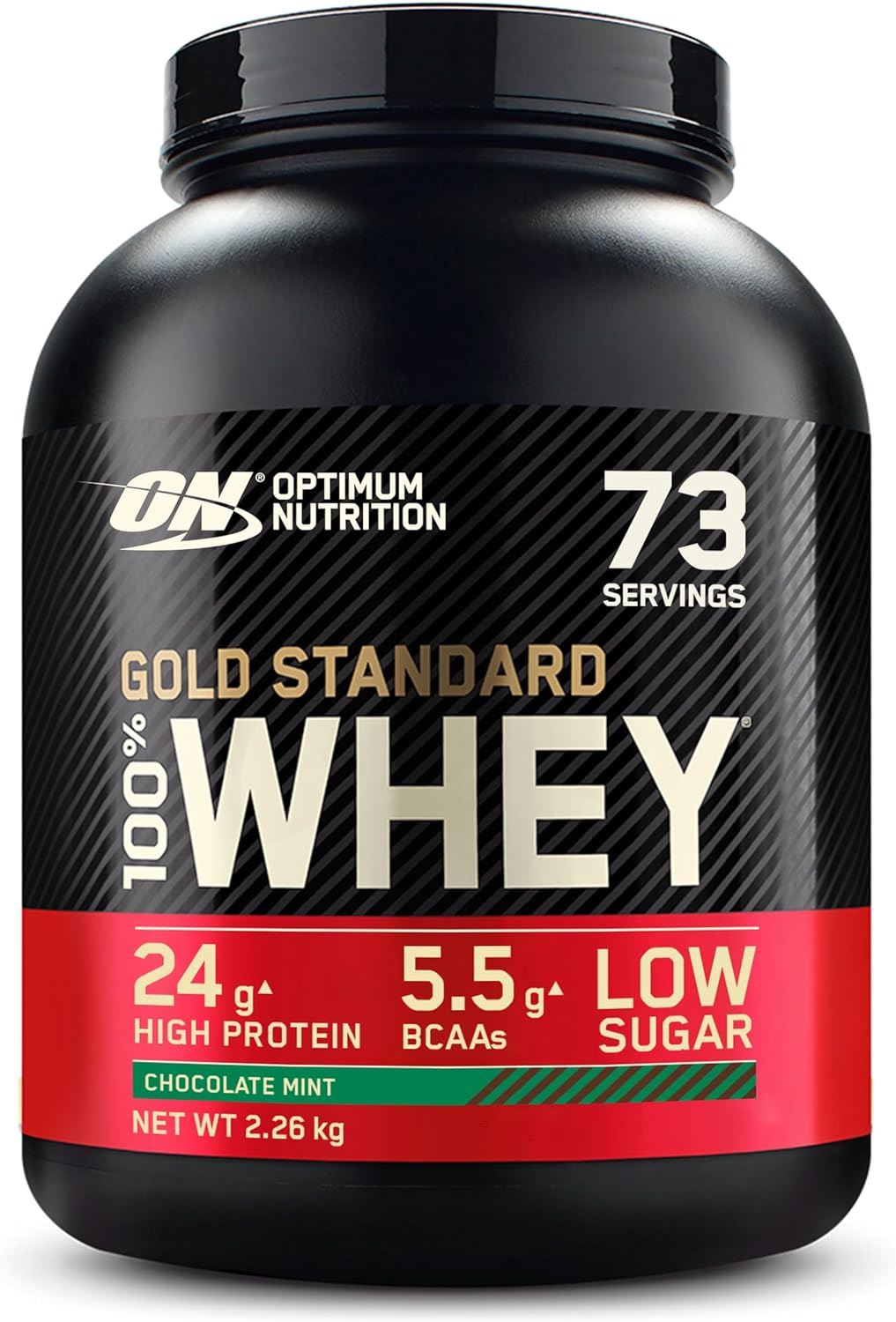 Optimum Nutrition Gold Standard 100% Whey Protein Powder - 900g/2.2kg/4.5kg