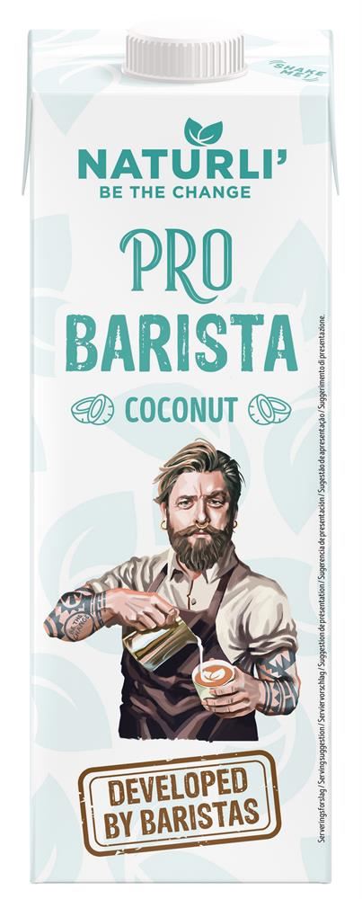 Naturli Ambient Naturli Pro Barista Coconut 1l - 4 Pack