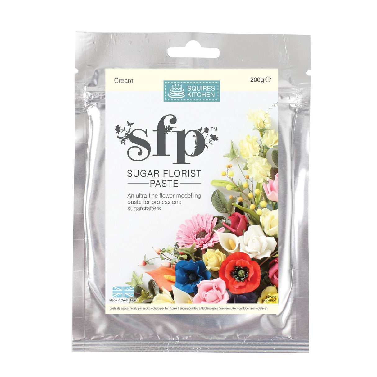 Squires Kitchen SFP Sugar Florist Paste Cake Decorating - All Shades