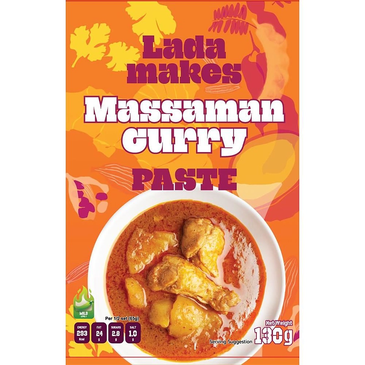 Lada Makes Massaman Curry Kit 130g Halal Dairy Free Gluten Free