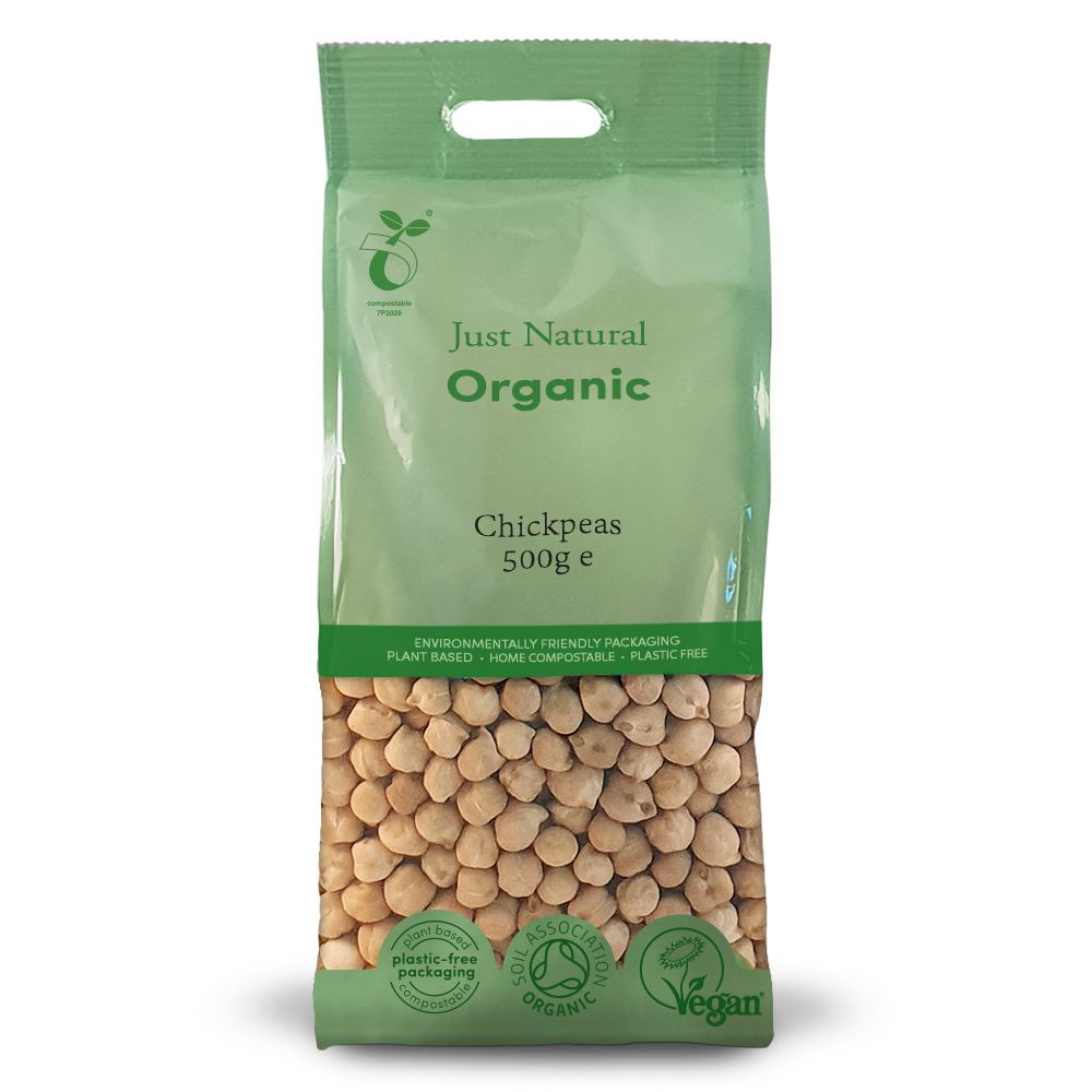 Just Natural Organic Organic Chickpeas 500g