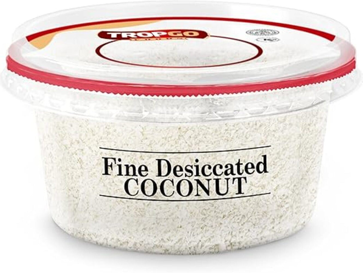 Tropgo Foods Tropgo Fine Desiccated Coconut 125g - 12 Pack