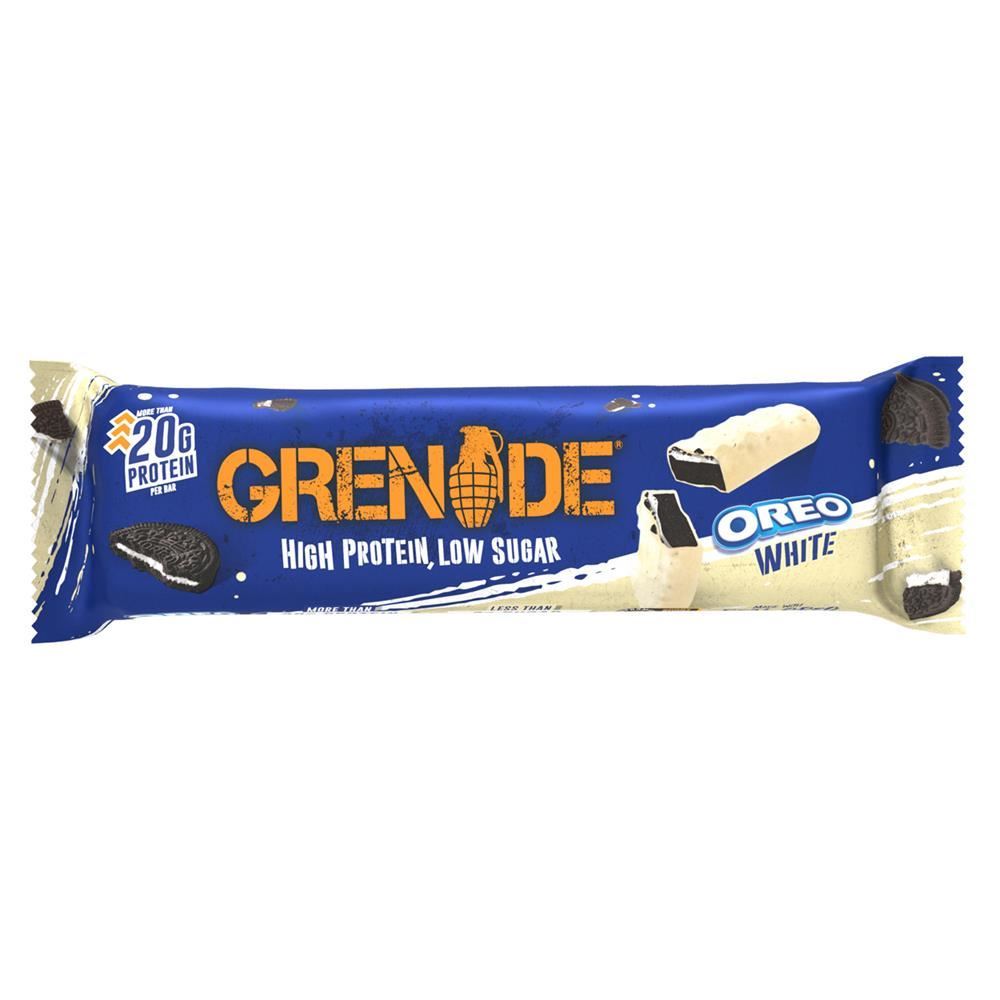 Grenade Protein Bar Oreo White Flavour 60g - 12 Pack