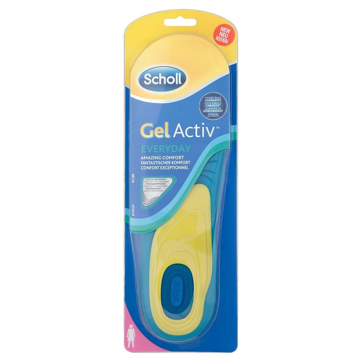 Scholl Active Everyday Gel Insoles for Women