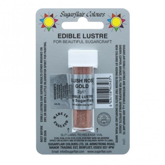 Sugarflair Edible Lustre - 2g All Shades