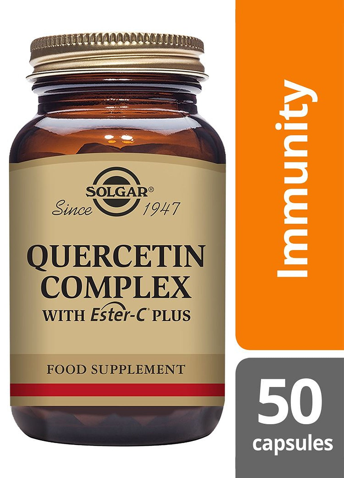 Solgar Quercetin Complex with Ester-C Plus - 50 Vegicaps - image 2