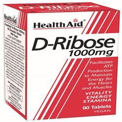 HealthAid D-Ribose 1000mg 90 Tablets
