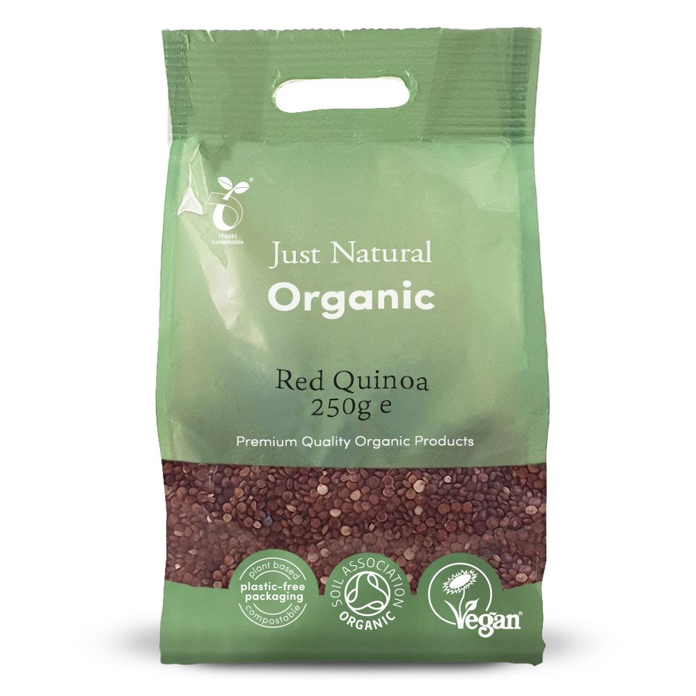 Just Natural Organic Organic Red Quinoa 250g