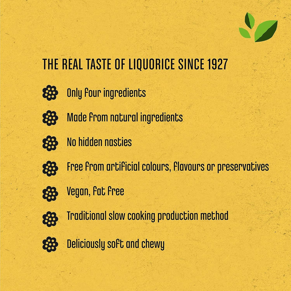 Panda Natural Liqourice Bar 32g - Pack of 36