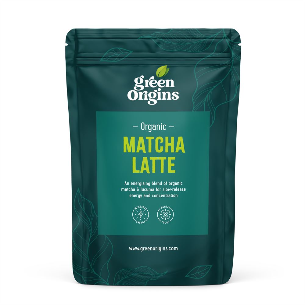 Green Origins Organic Vegan Matcha Latte Blend 100g
