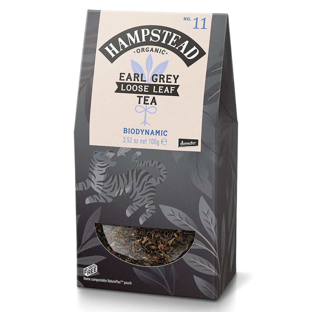 Hampstead Tea Organic Demeter Earl Grey Loose Tea 100g