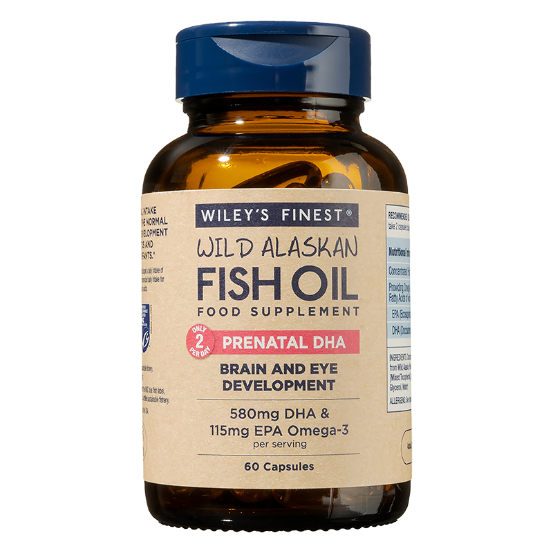 Wiley's Finest Prenatal DHA 60 Softgels