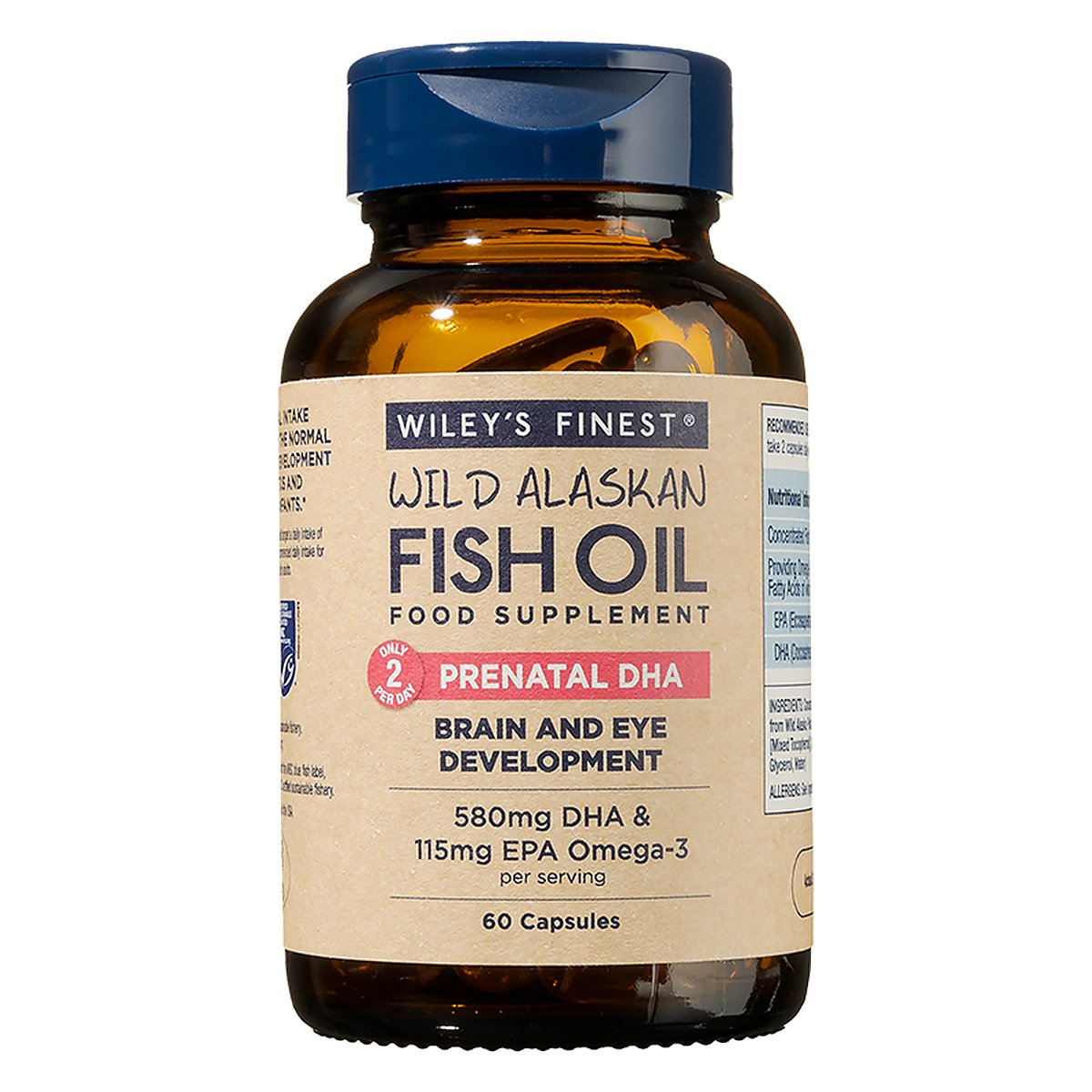 Wiley's Finest Prenatal DHA 60 Softgels - image 5