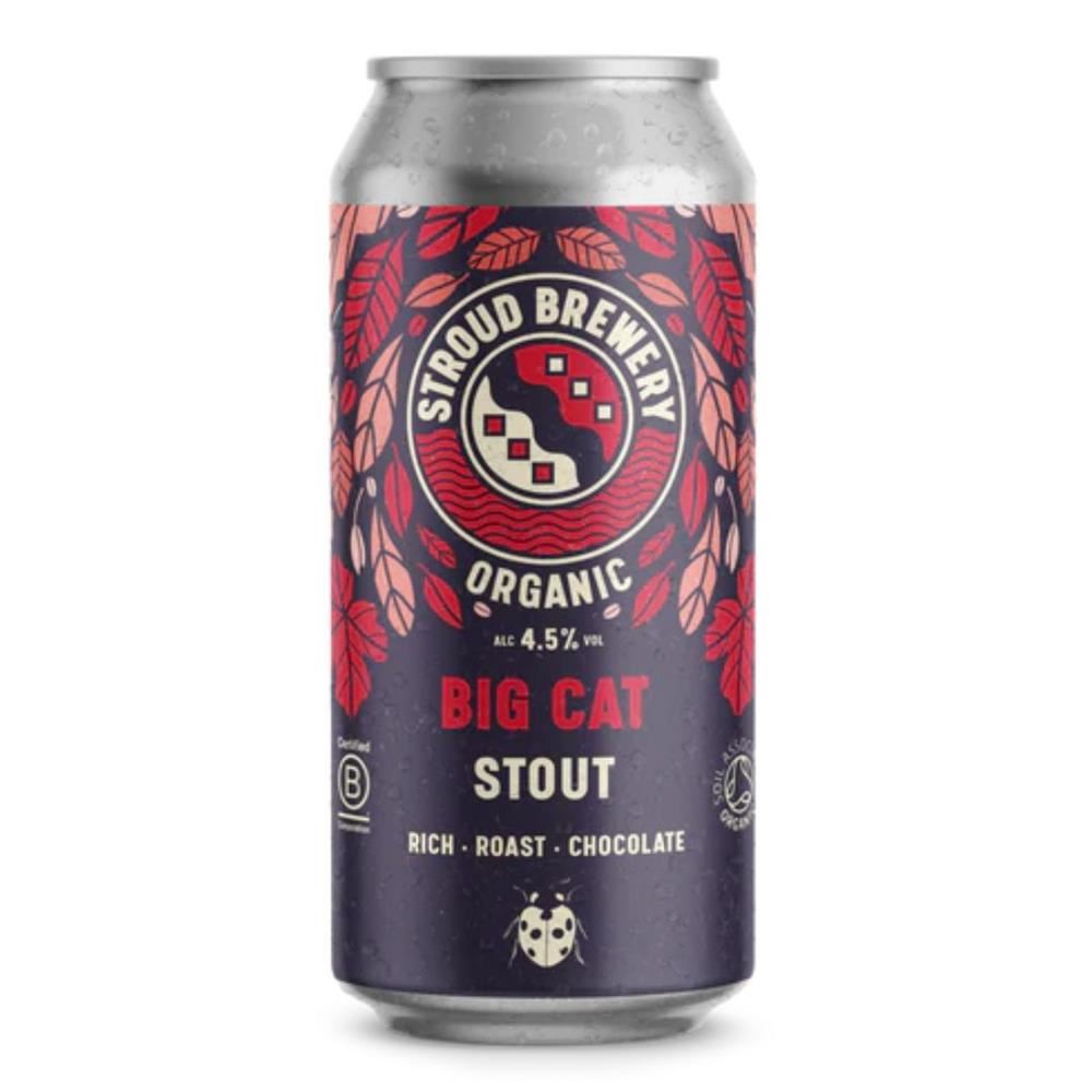 Stroud Brewery Big Cat Stout 4.5% ABV 440ml