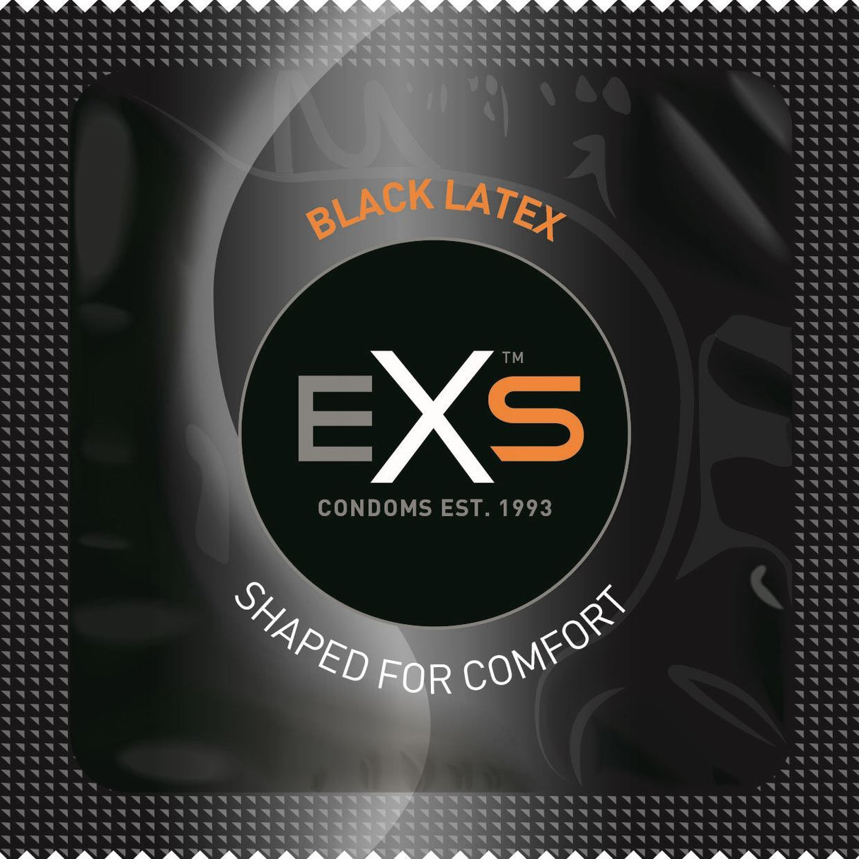 EXS Black Latex Condoms - Multipacks