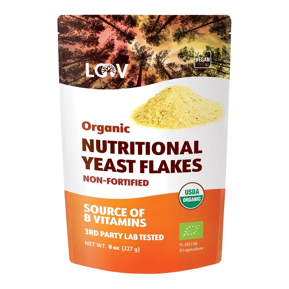 Loov Organic Non-Fortified Nutritional Yeast Flakes 227g