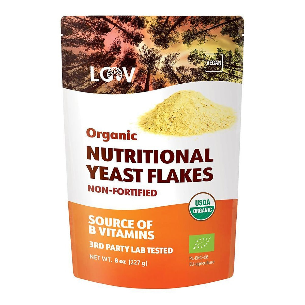 Loov Organic Non-Fortified Nutritional Yeast Flakes 227g