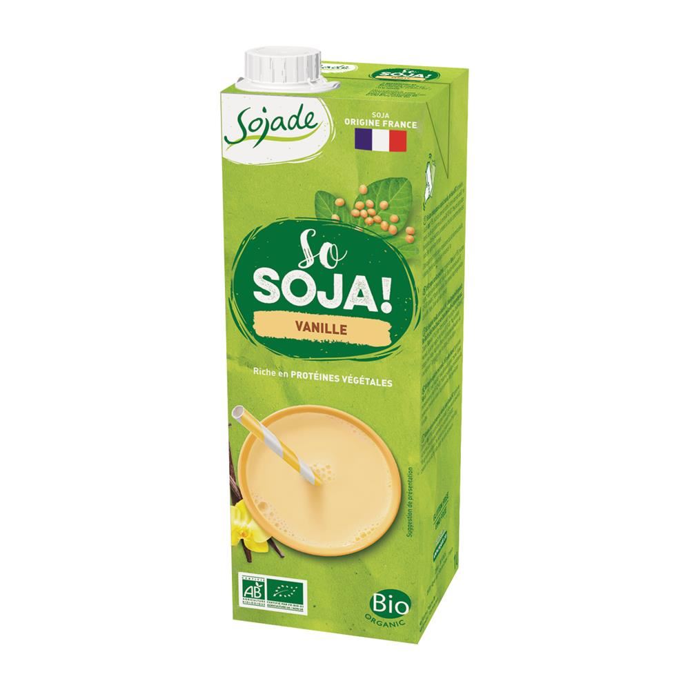 Sojade Organic Vanilla Soya Drink 1L