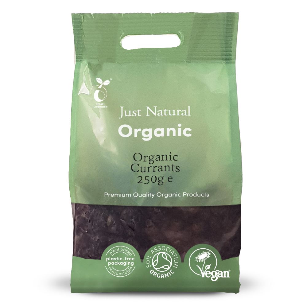 Just Natural Organic Organic Currants 250g