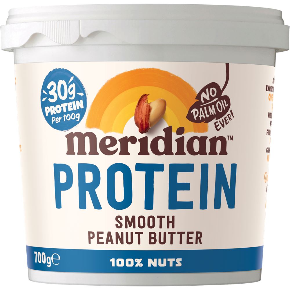 Meridian Protein Smooth Peanut Butter 100% 700g