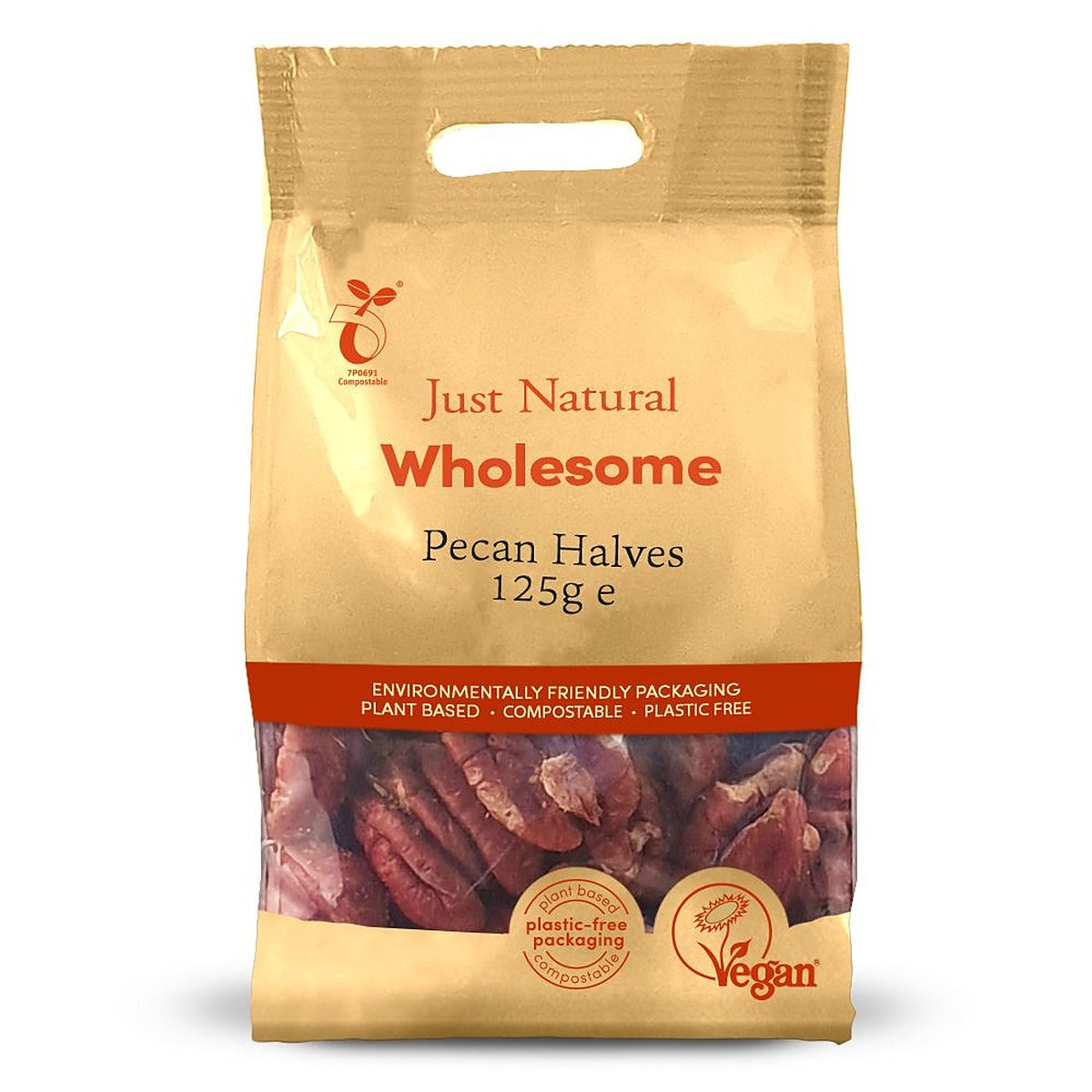 Just Natural Wholesome Pecan Halves 125g