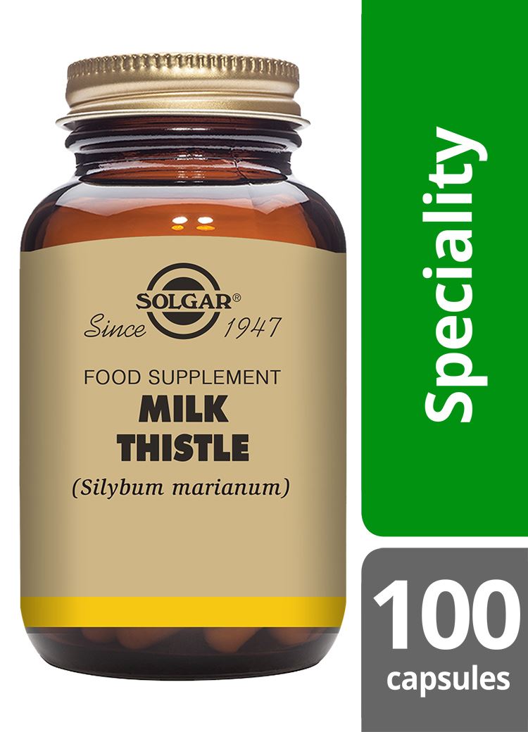 Solgar Milk Thistle - 100 Vegicaps