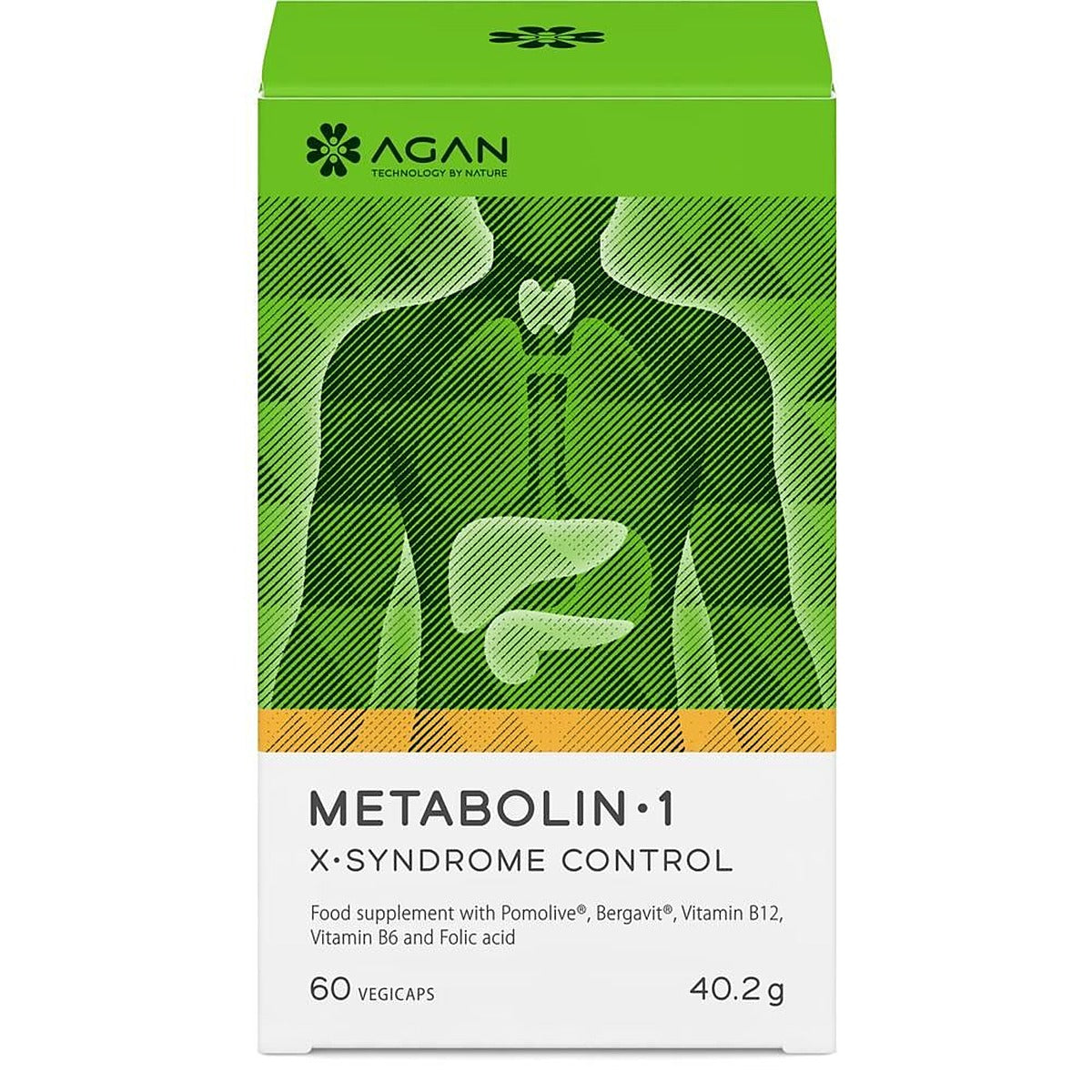 AGAN METABOLIN 1 X-Syndrome Control 60 capsules