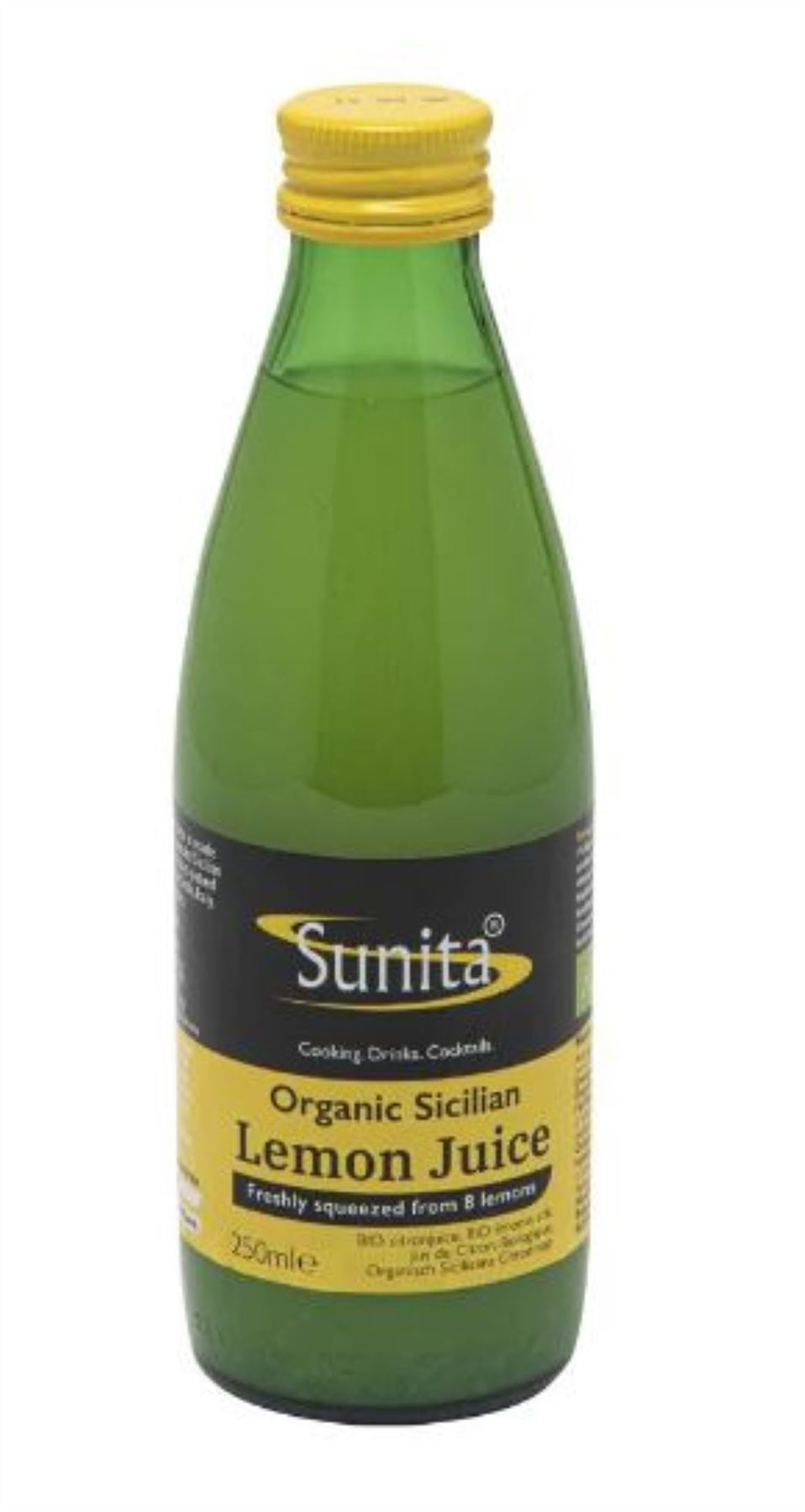 Sunita Organic Lemon Juice 250ml