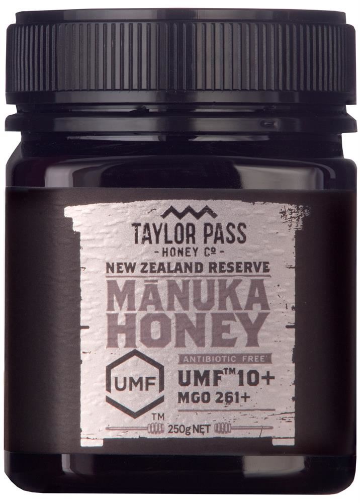 TAYLOR PASS HONEY Taylor Pass Manuka Honey UMF10+/MGO261 250g