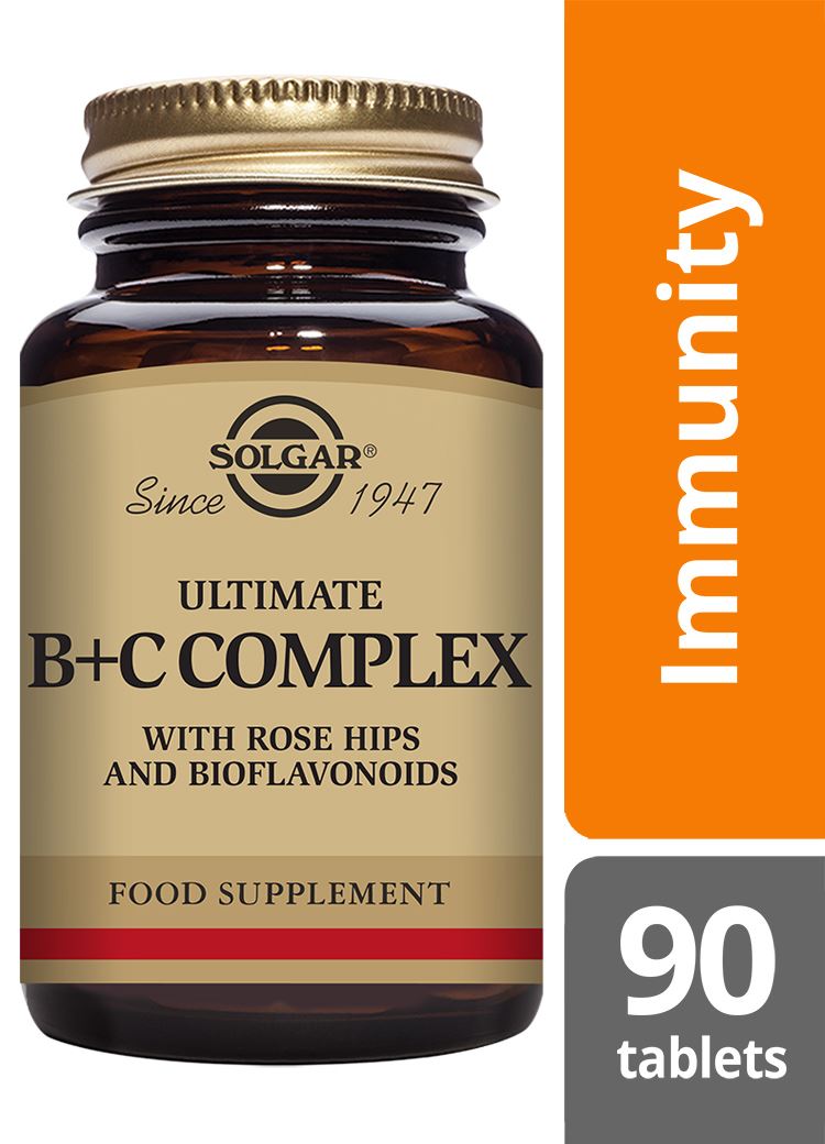 Solgar Ultimate B+C Complex - 90 Tablets