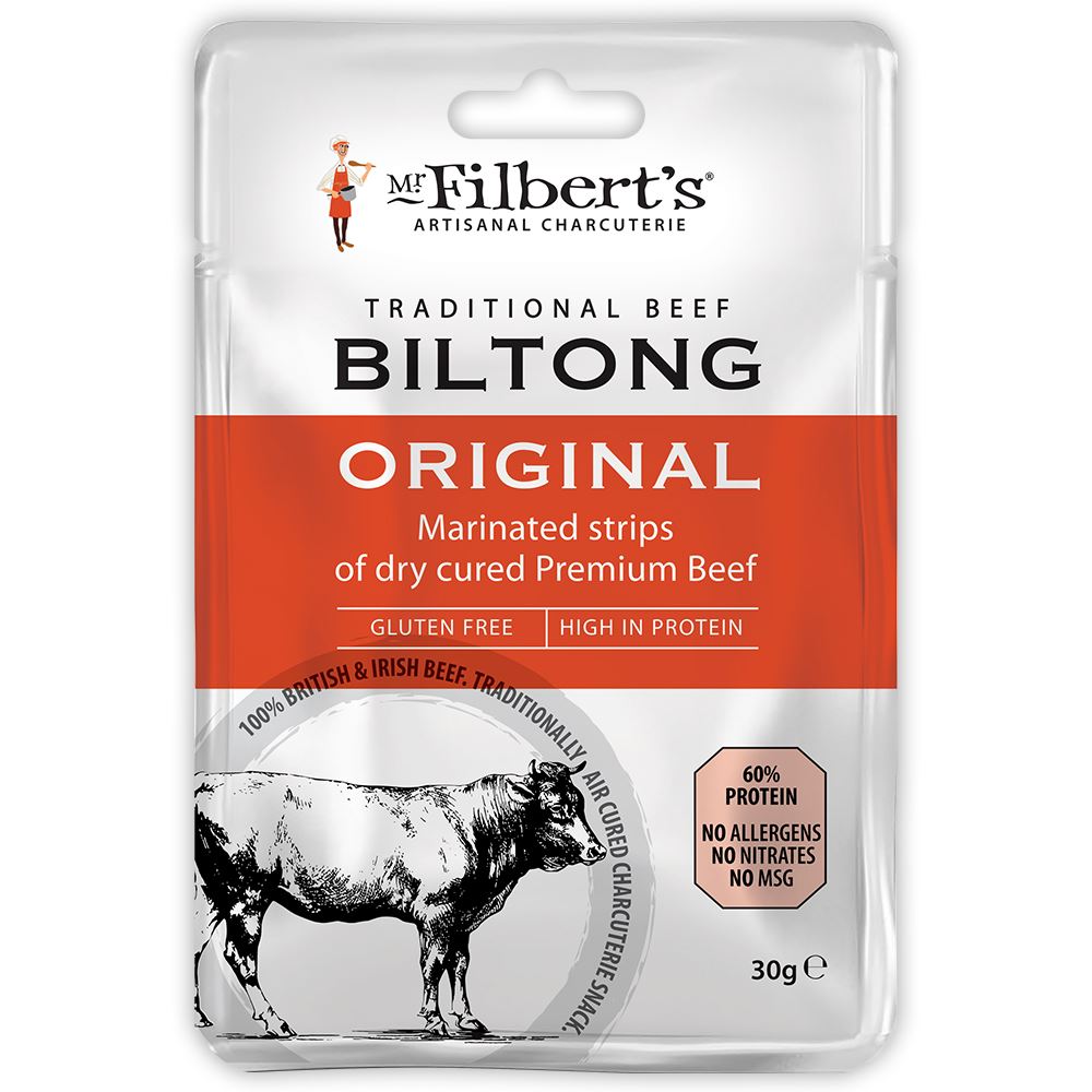 Mr Filberts Original Biltong 30g
