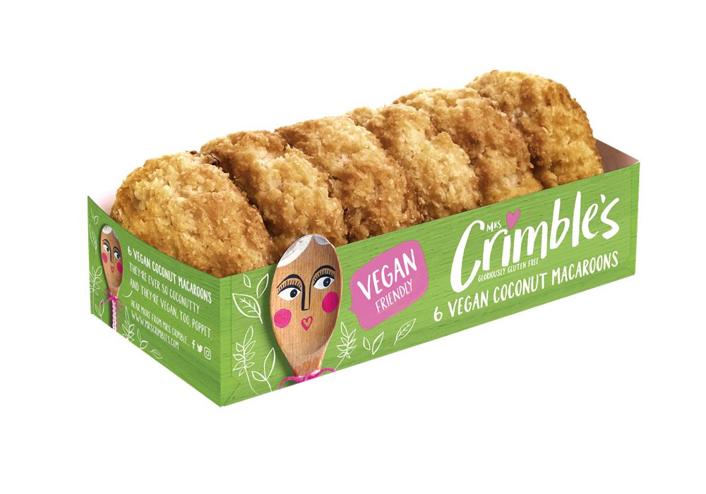 Mrs Crimbles Vegan Coconut Macaroons 180g