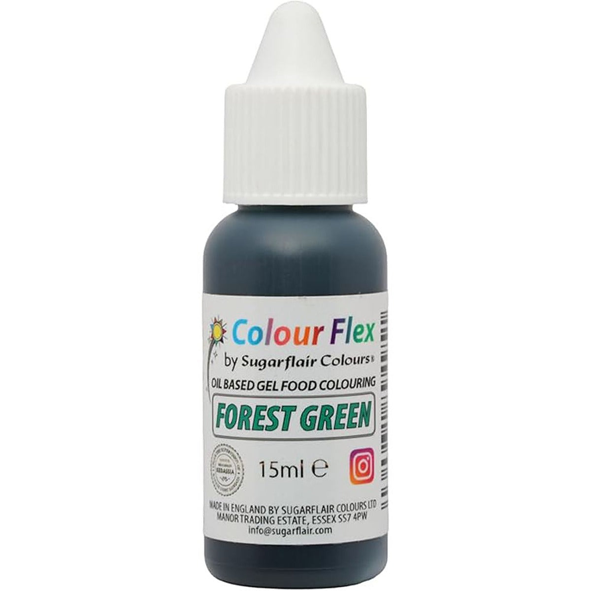 Sugarflair Colour Flex Oil Based Food Colouring Gel 15ml - All Colour - image 22