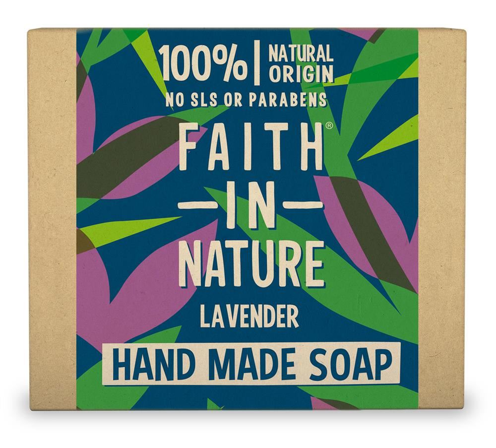 Faith in Nature Lavender Pure Vegetable Soap 100g