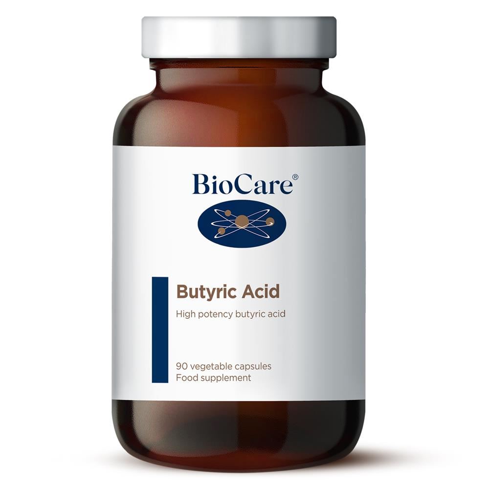 Biocare Butyric Acid Complex (calcium & magnesium butyrate 90 Capsules