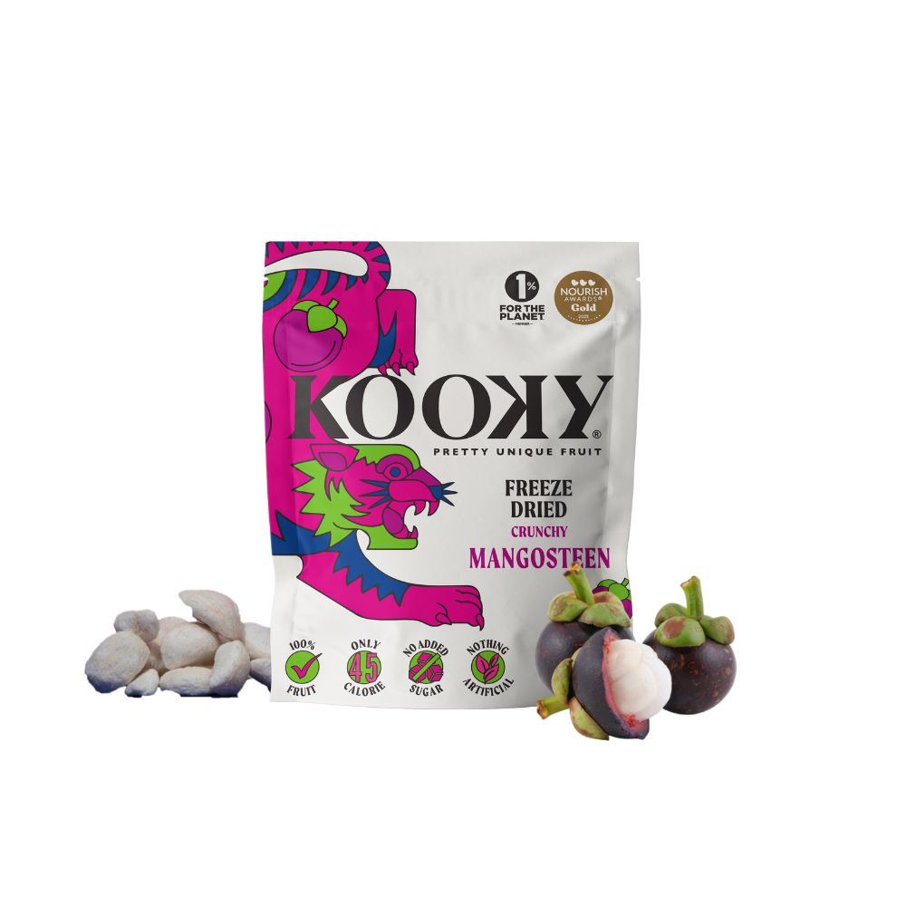 Kooky Freeze Dried Mangosteen - Crispy 12g - 12 Pack