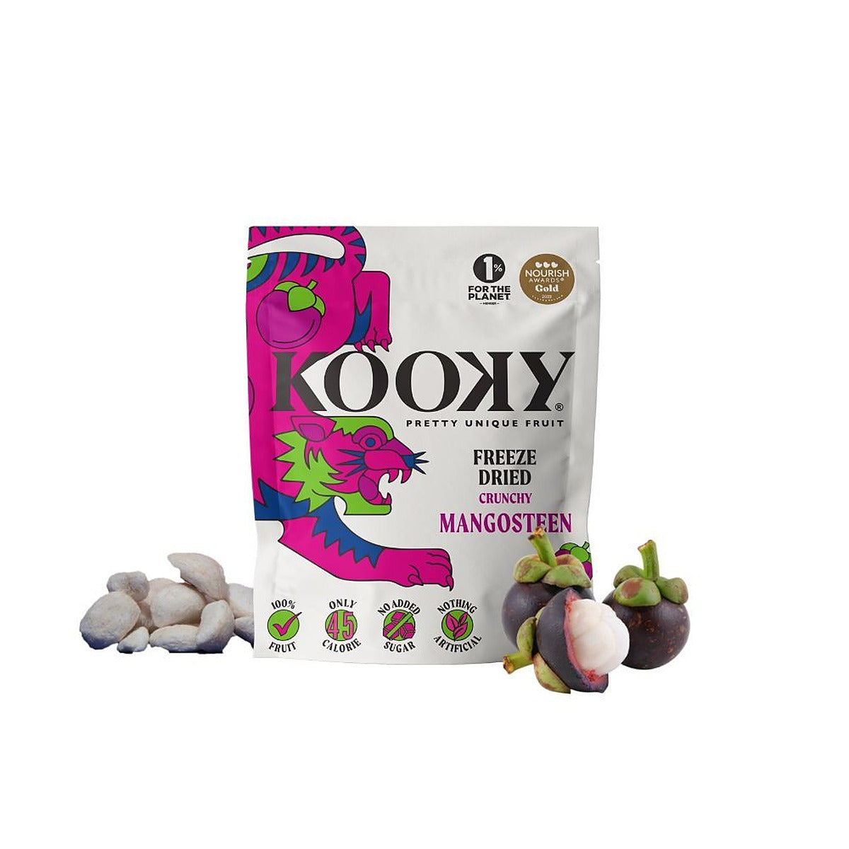 Kooky Freeze Dried Mangosteen - Crispy 12g - 12 Pack